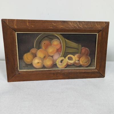 Framed D. Steele Painting