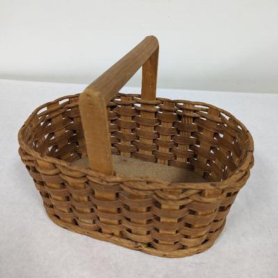 Hand Crafted F. C. Stewart Basket