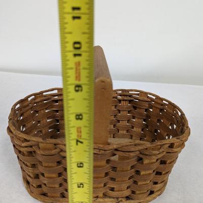 Hand Crafted F. C. Stewart Basket