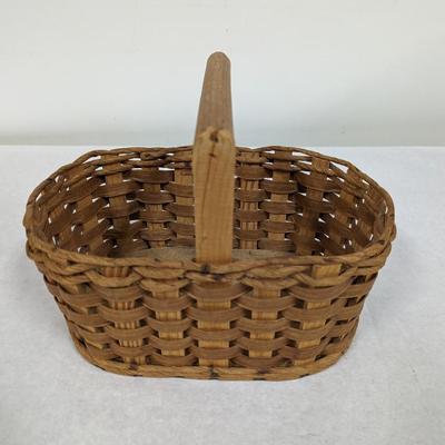 Hand Crafted F. C. Stewart Basket