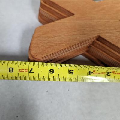 Wooden Game Pieces Tic Tac Toe Pieces & Board