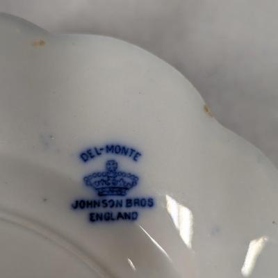 6 - Del-Monte Johnson Bros England Plates