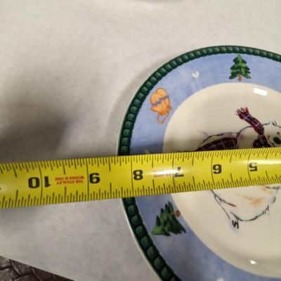 Christmas Snack Plates