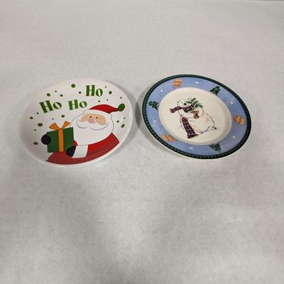 Christmas Snack Plates