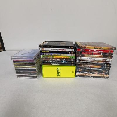 Various CD & DVD's