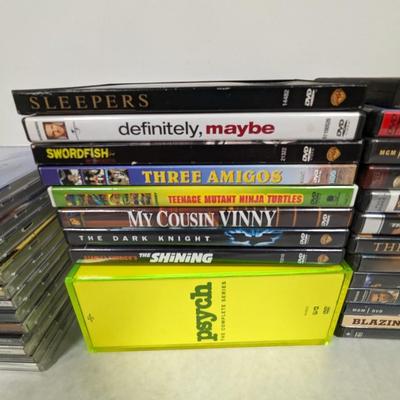 Various CD & DVD's