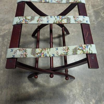 Wood Luggage Rack
