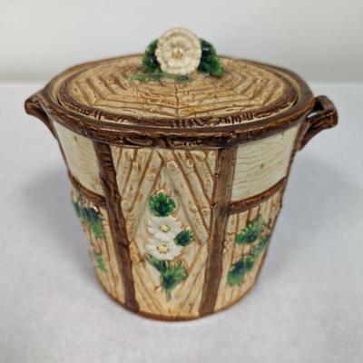 Hand Painted Made In Japan Cookie Jar