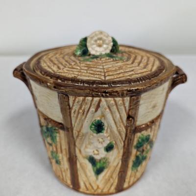 Hand Painted Made In Japan Cookie Jar