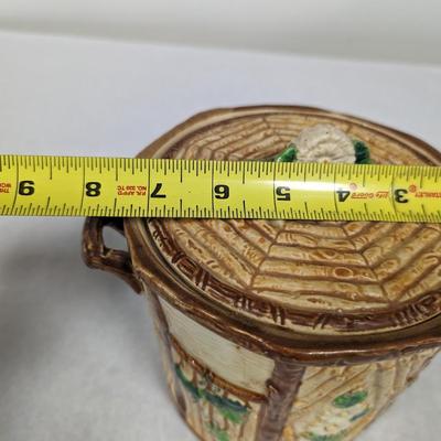 Hand Painted Made In Japan Cookie Jar