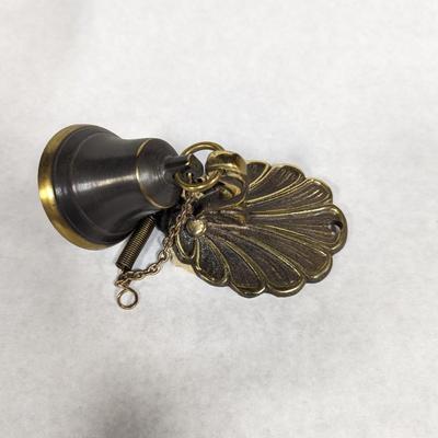 Vintage Brass Wall Mount Servants Bell