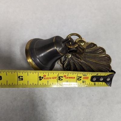 Vintage Brass Wall Mount Servants Bell
