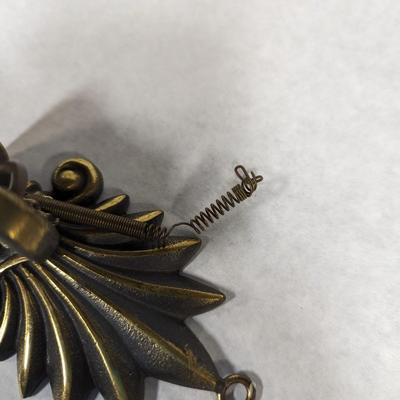 Vintage Brass Wall Mount Servants Bell
