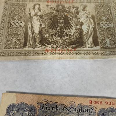 Foreign Banknotes Lot X