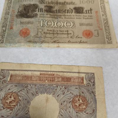Foreign Banknotes Lot X