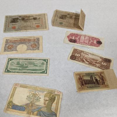 Foreign Banknotes Lot X
