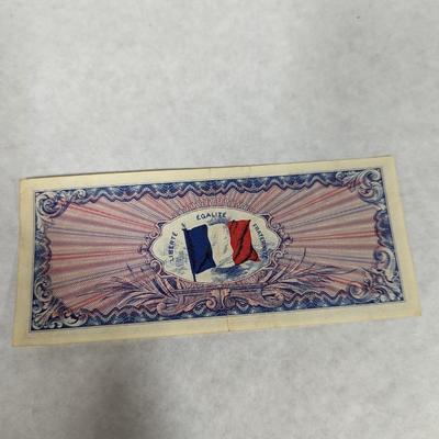 Banknote France 500 1944