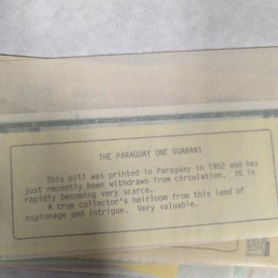 Foreign Banknotes includes WWII Japanese and Philippine Occupation Currency and 1983 Ugandan Shilling Lot V