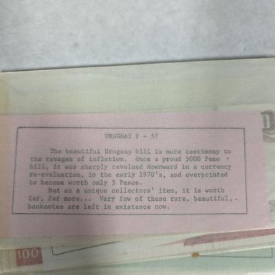 Foreign Banknotes includes WWII Japanese and Philippine Occupation Currency and 1983 Ugandan Shilling Lot V