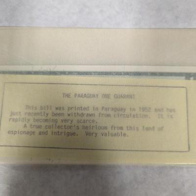 Foreign Banknotes Japanese/Philippine Paraguay Uruguay Indonesia Lot R