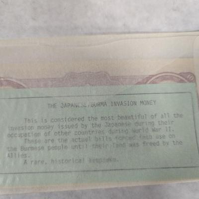 Foreign Banknotes Bulgaria /Burma Indonesia Lot C