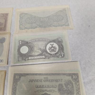 Foreign Banknotes Uganda Philippine Uruguay Biafra Lot A