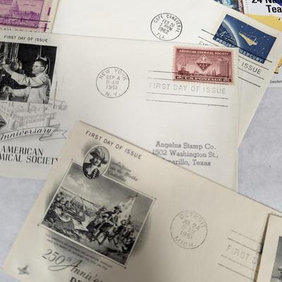 Vintage Stamps Air Delivery First Day Covers