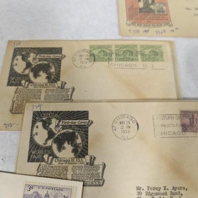 Vintage Stamps Air Delivery First Day Covers