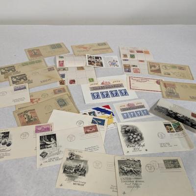 Vintage Stamps Air Delivery First Day Covers