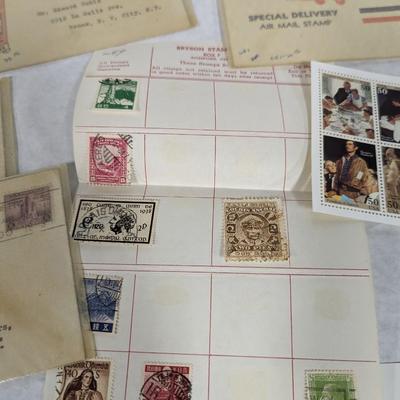 Vintage Stamps Air Delivery First Day Covers
