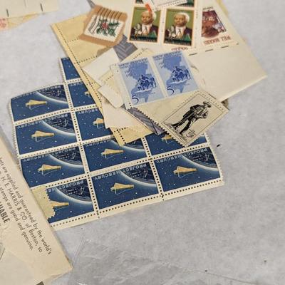 Collection Of Stamps