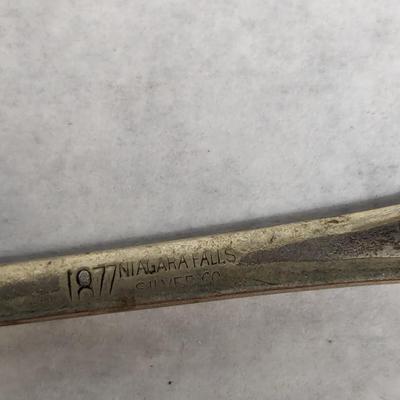1877 Niagara Falls Silver Co. Continental Plaza Oneida ESCO Plate