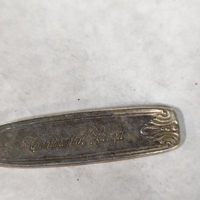 1877 Niagara Falls Silver Co. Continental Plaza Oneida ESCO Plate