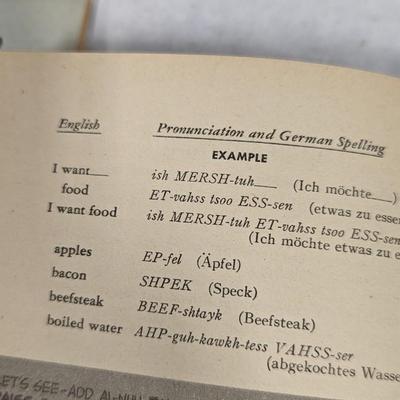 Vintage Military Pamphlets/Books