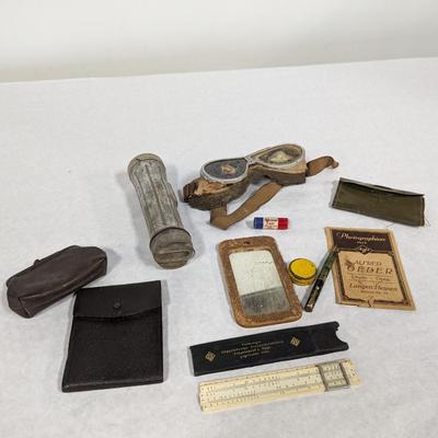 Vintage Military Field Operation Soldier Accessories