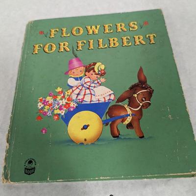 Vintage Books The Story Of Little Black Sambo Flowers For Filbert