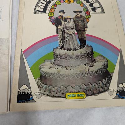 Vintage Broadway Show Bills Includes Grand Illusions and Paint Your Wagon