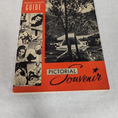 1949 Vintage Southern California Guide Pictorial Souvenir