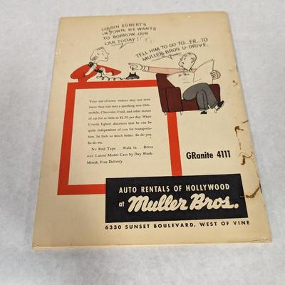 1949 Vintage Southern California Guide Pictorial Souvenir