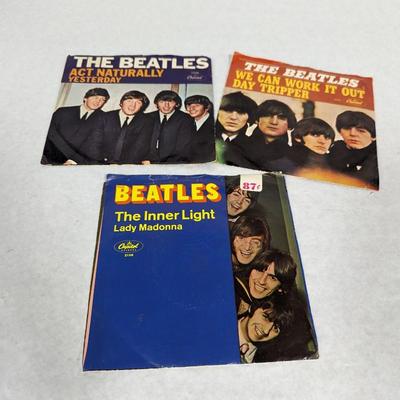 Beatles Records 45 Records