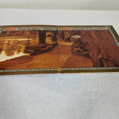 Vintage George Harrison Vinyl Albums 'Darkhorse' and 'Living in the Material World'