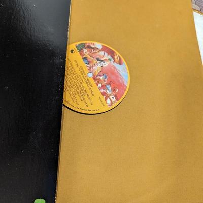 Vintage George Harrison Vinyl Albums 'Darkhorse' and 'Living in the Material World'