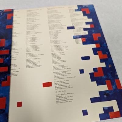 Paul McCartney Set of Three Vintage Records 'Band on the Run' 'Tug of War'