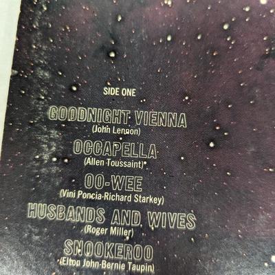 Vintage Ringo Starr Set of Three Records 'Ringo' Beaucoups of Blues' Good Night Vienna'