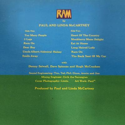 Paul & Linda McCartney RAM 33 Record Choice 2