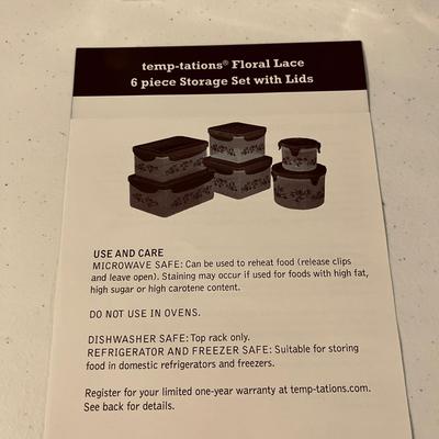 Temp-Tations Serving Tray & More (G-MG)