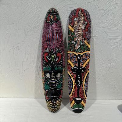 HANDMADE MASKS BY THE TRIBAL PEOPLE CALLED TRIBAL FUSION