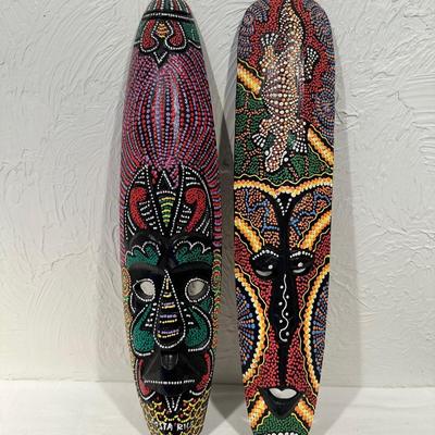 HANDMADE MASKS BY THE TRIBAL PEOPLE CALLED TRIBAL FUSION
