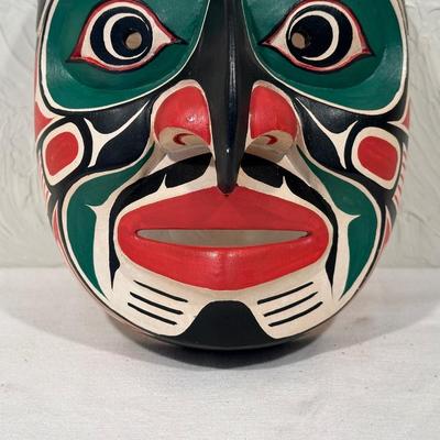 PACIFIC NORTHWEST NATIVE AMERICAN MADE MASK