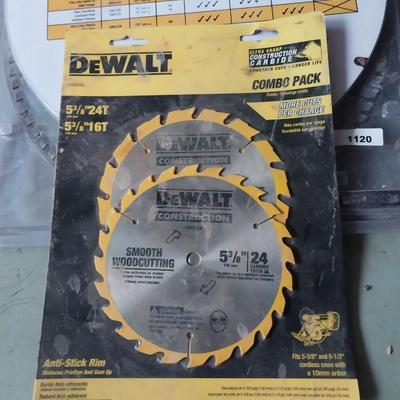 VARIETY OF SAW BLADES